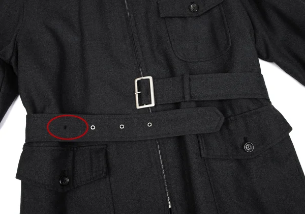 COMME des GARCONS HOMME Wool Packable Hooded Padded Jacket K-166208_010