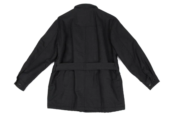 COMME des GARCONS HOMME Wool Packable Hooded Padded Jacket K-166208_014