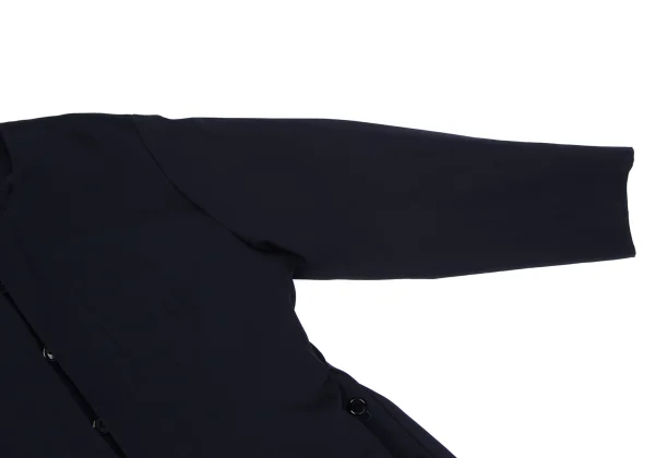 Yohji Yamamoto FEMME Wool Gaba Collarless Jacket K-166212_005