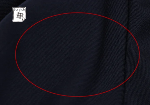 Yohji Yamamoto FEMME Wool Gaba Collarless Jacket K-166212_015