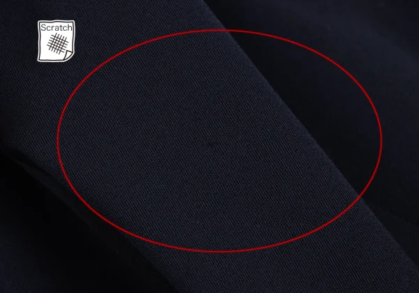 Yohji Yamamoto FEMME Wool Gaba Collarless Jacket K-166212_016