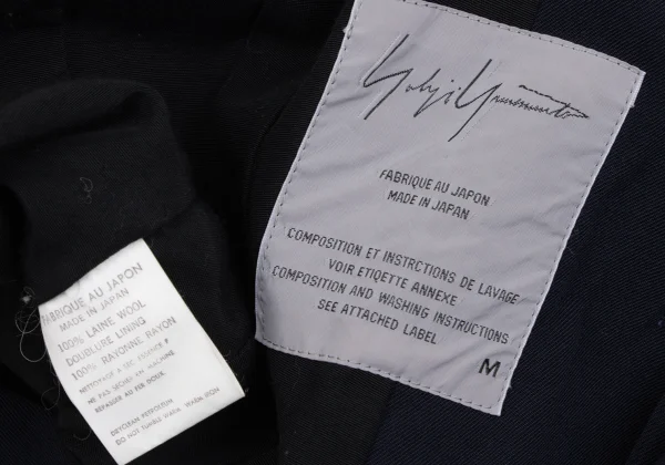 Yohji Yamamoto FEMME Old Gaba Lapel Design Jacket K-166213_016