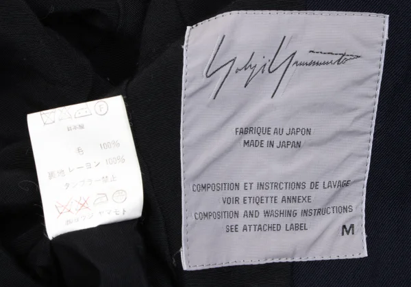 Yohji Yamamoto FEMME Old Gaba Lapel Design Jacket K-166213_017