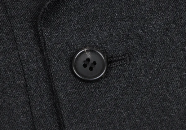 Yohji Yamamoto FEMME Wool Peak Lapel Double Jacket K-166214_013