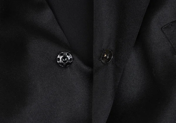 Yohji Yamamoto NOIR Silk Waist Gathered Shirt Dress K-166228_005