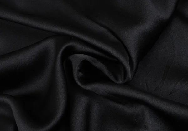 Yohji Yamamoto NOIR Silk Waist Gathered Shirt Dress K-166228_016