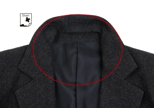 Yohji Yamamoto NOIR Wool Blend Jacket K-166229_005