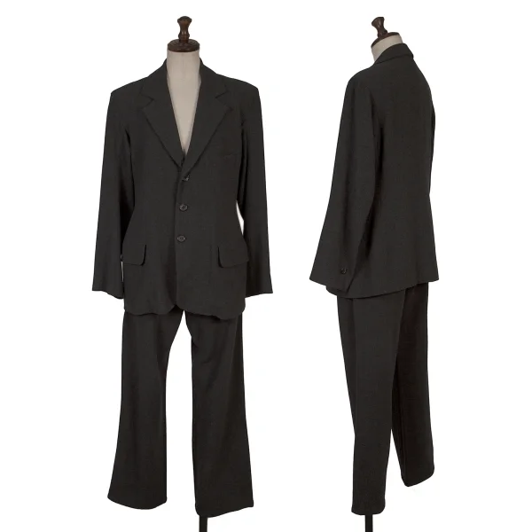 Yohji Yamamoto NOIR Wool Blend Jacket K-166229_017