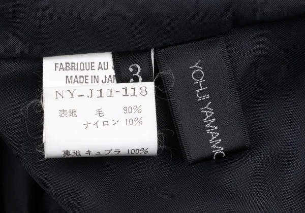 Yohji Yamamoto NOIR Wool Blend Jacket K-166229_019