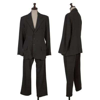 Yohji Yamamoto NOIR Wool Blend Jacket & Pants