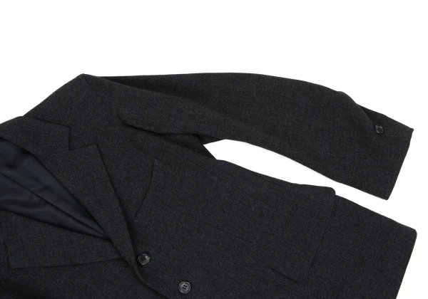 Yohji Yamamoto NOIR Wool Blend Jacket & Pants K-166231_005