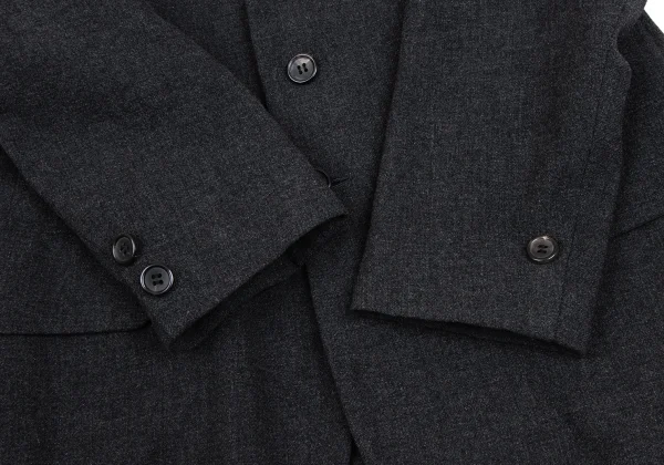 Yohji Yamamoto NOIR Wool Blend Jacket & Pants K-166231_006