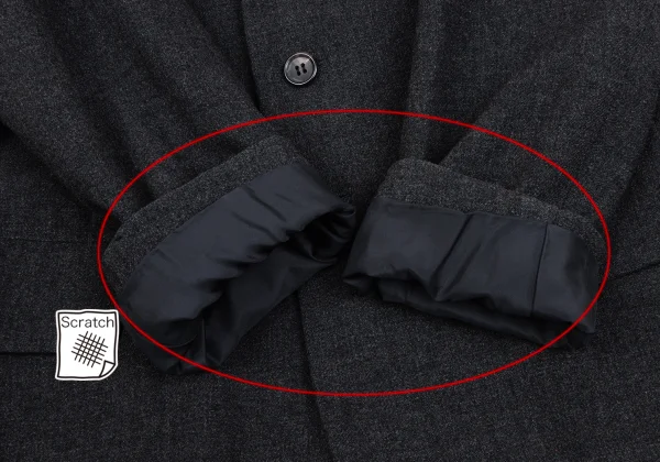 Yohji Yamamoto NOIR Wool Blend Jacket & Pants K-166231_007