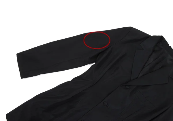 Yohji Yamamoto FEMME Wool Poly Darts Design Jacket K-166234_006