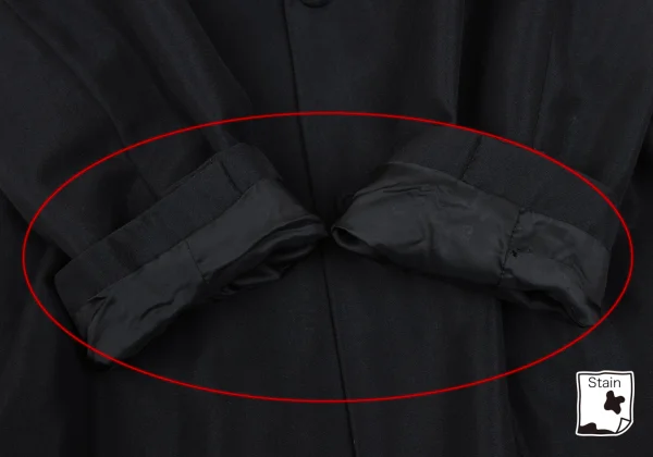 Yohji Yamamoto FEMME Wool Poly Darts Design Jacket K-166234_009