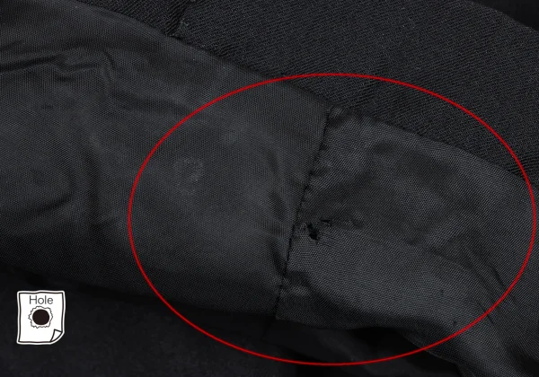 Yohji Yamamoto FEMME Wool Poly Darts Design Jacket K-166234_010