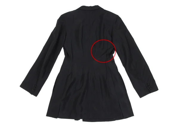 Yohji Yamamoto FEMME Wool Poly Darts Design Jacket K-166234_015