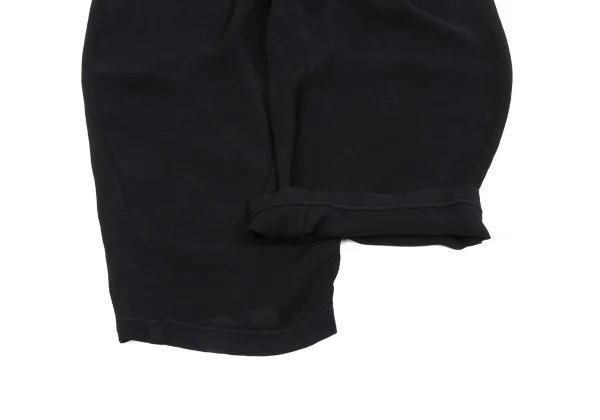 Yohji Yamamoto FEMME Rayon Blend Sheer Strap Design Pants K-166240_010