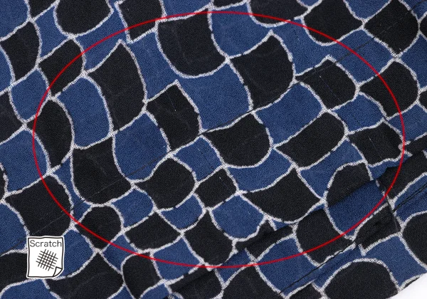 tricot COMME des GARCONS Poly Scale Print Sheer Wide Pants K-166242_005