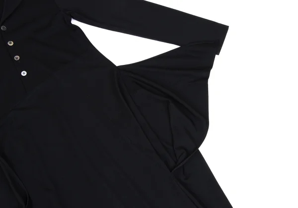 tricot COMME des GARCONS Wool Poly Asymmetry Pullover Dress K-166245_014