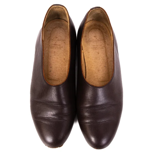 Yohji Yamamoto FEMME Leather Shoes K-166257_002