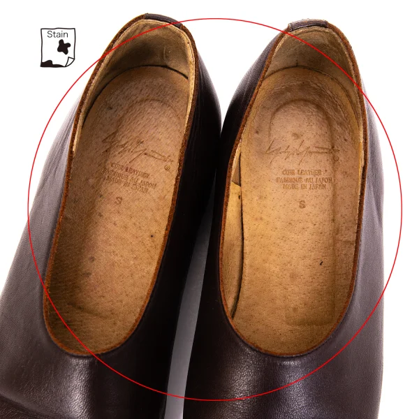 Yohji Yamamoto FEMME Leather Shoes K-166257_013