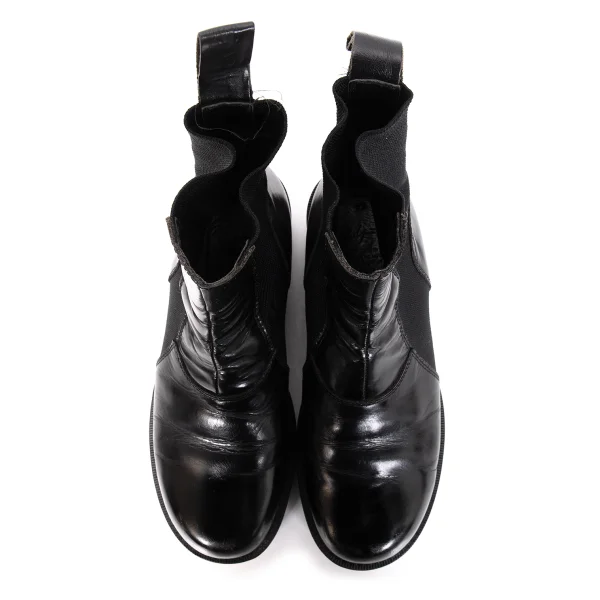 Yohji Yamamoto FEMME Leather Side Gore Boots K-166258_002