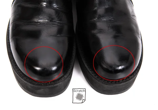 Yohji Yamamoto FEMME Leather Side Gore Boots K-166258_005