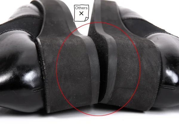 Yohji Yamamoto FEMME Leather Side Gore Boots K-166258_016