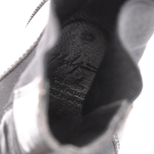 Yohji Yamamoto FEMME Leather Side Gore Boots K-166258_019