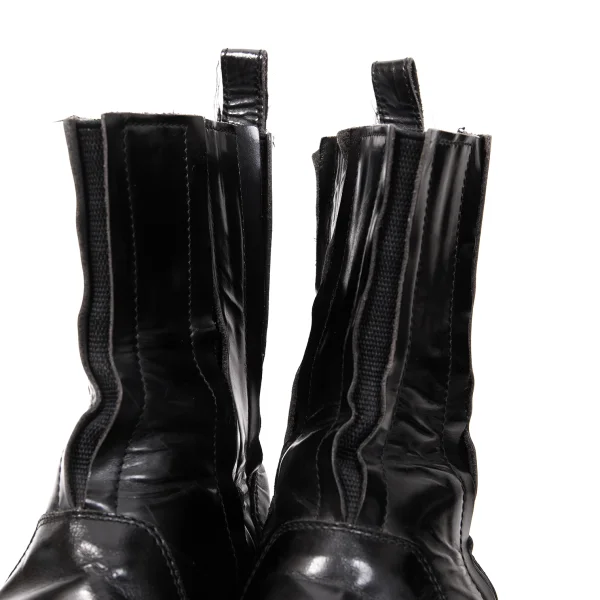 Yohji Yamamoto FEMME Leather Switching Side Gore Boots K-166259_007