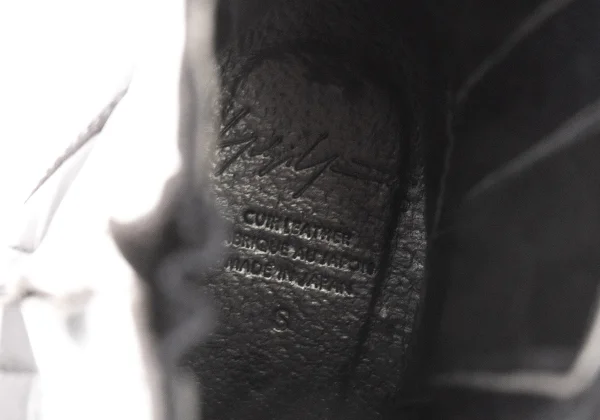 Yohji Yamamoto FEMME Leather Switching Side Gore Boots K-166259_016