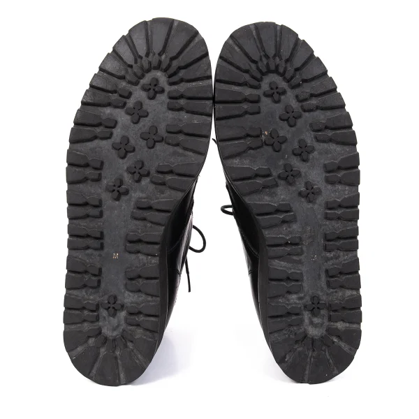 Yohji Yamamoto FEMME Lace Up Leather Boots K-166260_015