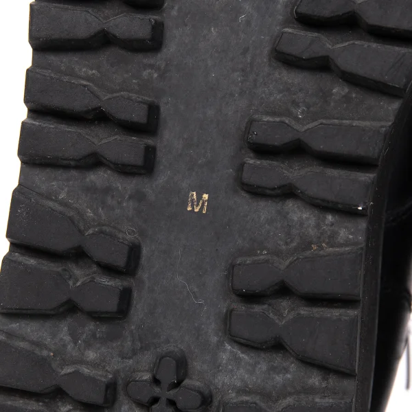 Yohji Yamamoto FEMME Lace Up Leather Boots K-166260_016