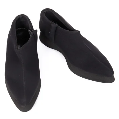 Yohji Yamamoto NOIR Neoprene Pointed Toe Shoes
