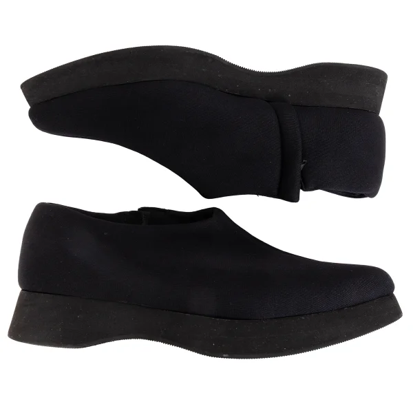 Yohji Yamamoto NOIR Neoprene Pointed Toe Shoes K-166261_003