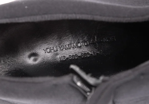 Yohji Yamamoto NOIR Neoprene Pointed Toe Shoes K-166261_013