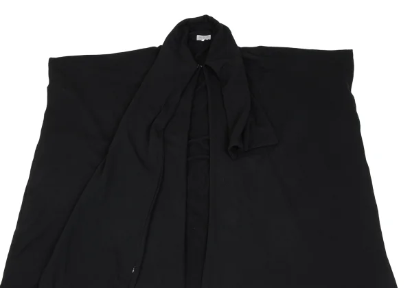 Yohji Yamamoto POUR HOMME Cotton Sweat Cape Coat K-166274_003