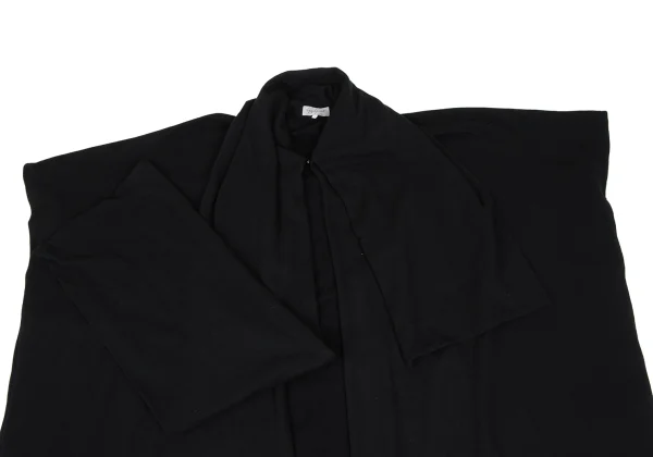 Yohji Yamamoto POUR HOMME Cotton Sweat Cape Coat K-166274_007