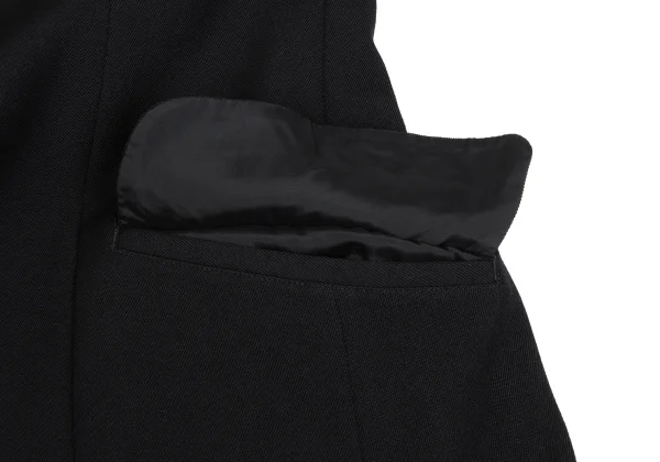 Yohji Yamamoto POUR HOMME Checker Hem Wool Long Jacket K-166275_009