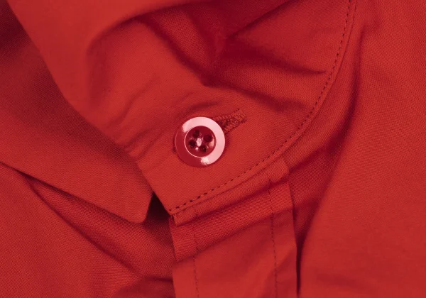 Yohji Yamamoto POUR HOMME Cotton Asymmetrical Collar Shirt K-166282_004