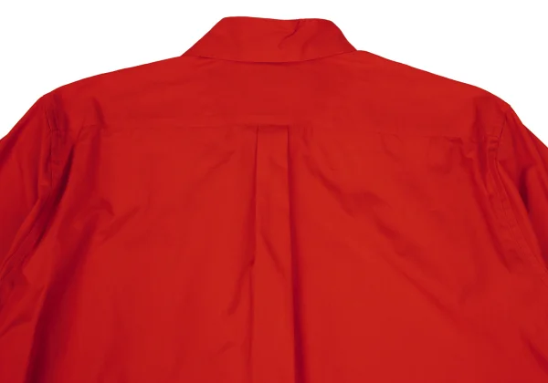 Yohji Yamamoto POUR HOMME Cotton Asymmetrical Collar Shirt K-166282_012