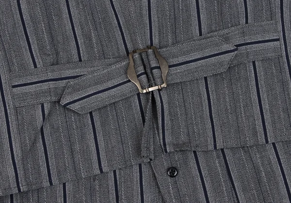 Yohji Yamamoto POUR HOMME Cotton Stripe Gilet K-166285_011