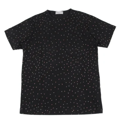 Yohji Yamamoto POUR HOMME Cotton Discharge Print T Shirt
