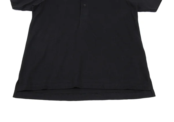 Yohji Yamamoto POUR HOMME Cut Off Henley Neck T Shirt K-166290_007