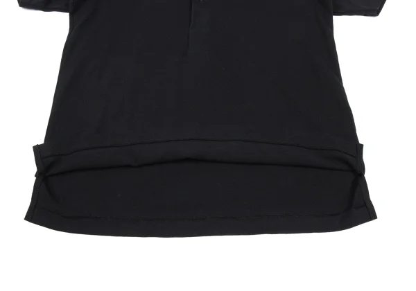 Yohji Yamamoto POUR HOMME Cut Off Henley Neck T Shirt K-166290_008