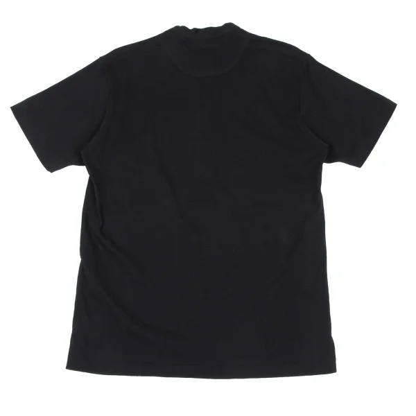 Yohji Yamamoto POUR HOMME Cut Off Henley Neck T Shirt K-166290_009