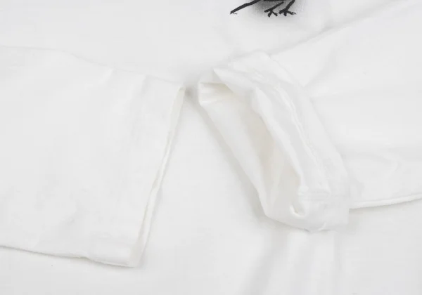 Yohji Yamamoto POUR HOMME Floral Sketch Printed T Shirt K-166291_007