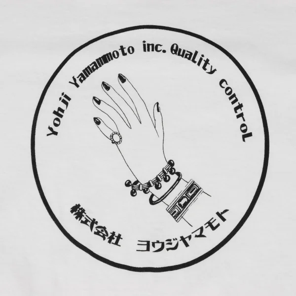 Yohji Yamamoto POUR HOMME Back Printed T Shirt K-166292_002