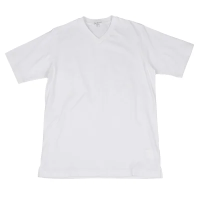 Yohji Yamamoto POUR HOMME Cotton V Neck T Shirt